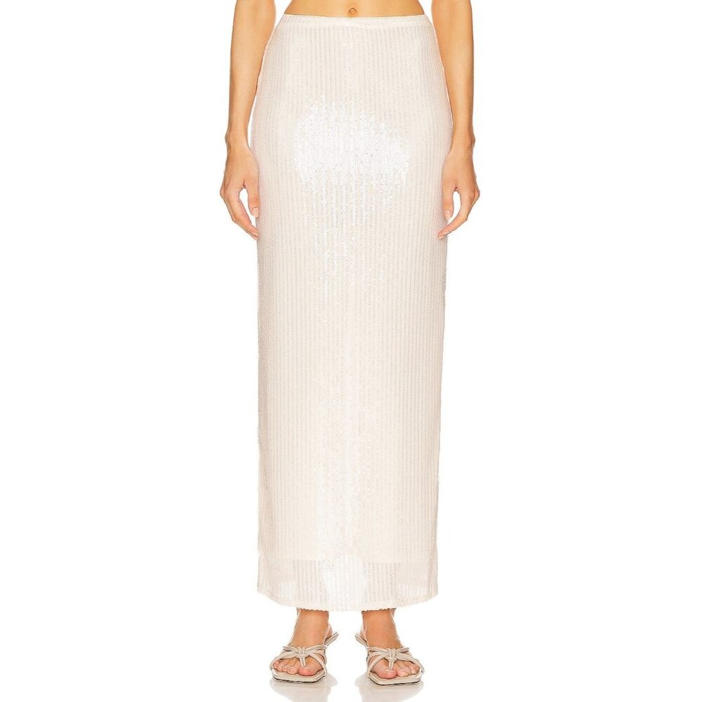 LPA Paradisa Skirt in Pearl White - Picture 2 of 5